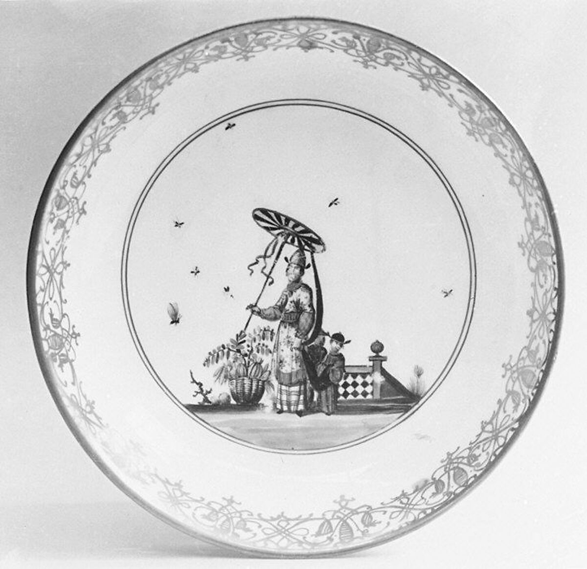 Saucer (part of a set), Meissen Manufactory (German, 1710–present), Hard-paste porcelain, German, Meissen 