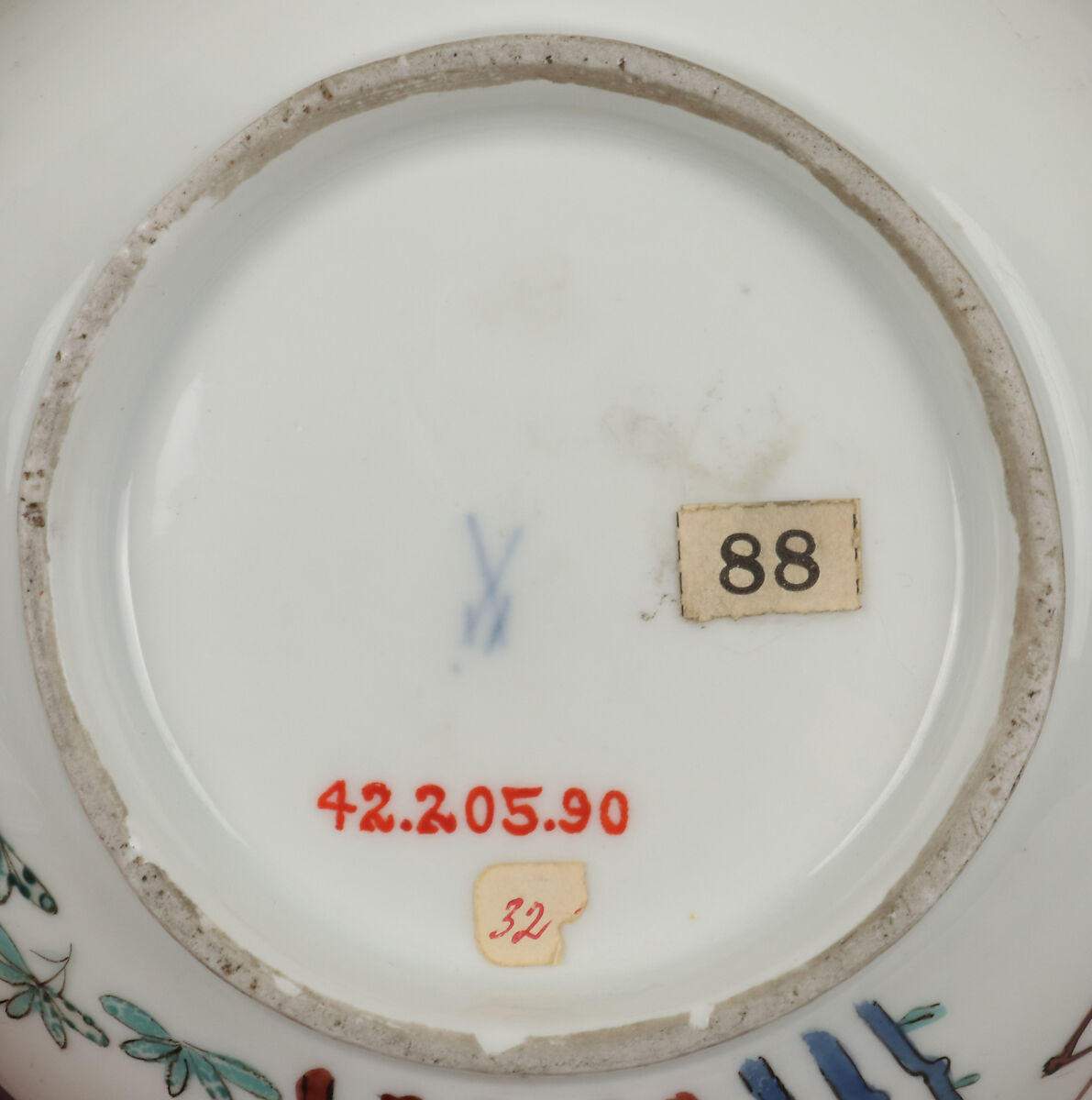Bowl, Meissen Manufactory (German, 1710–present), Hard-paste porcelain, German, Meissen