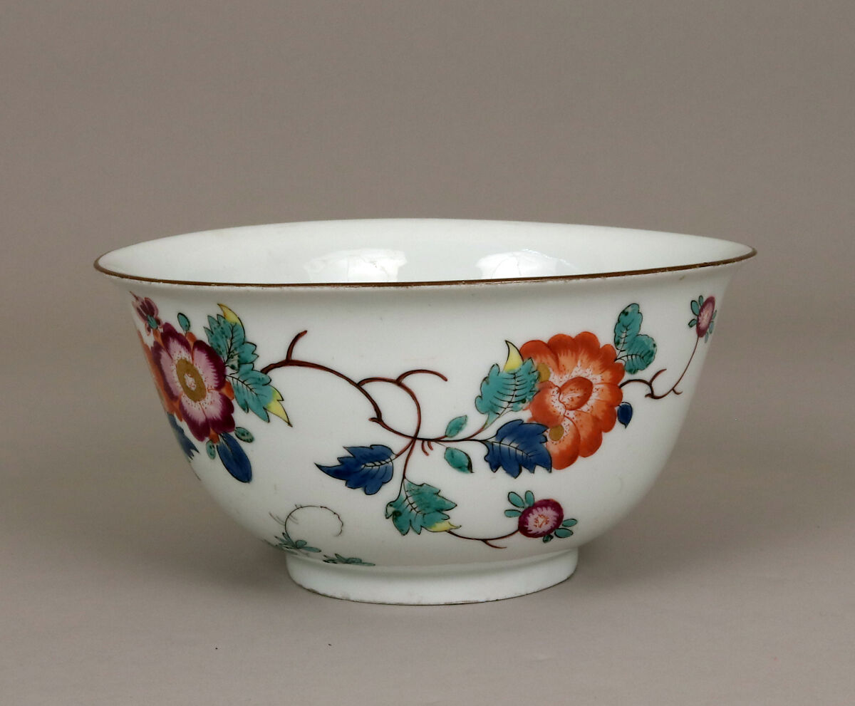 Bowl, Meissen Manufactory (German, 1710–present), Hard-paste porcelain, German, Meissen