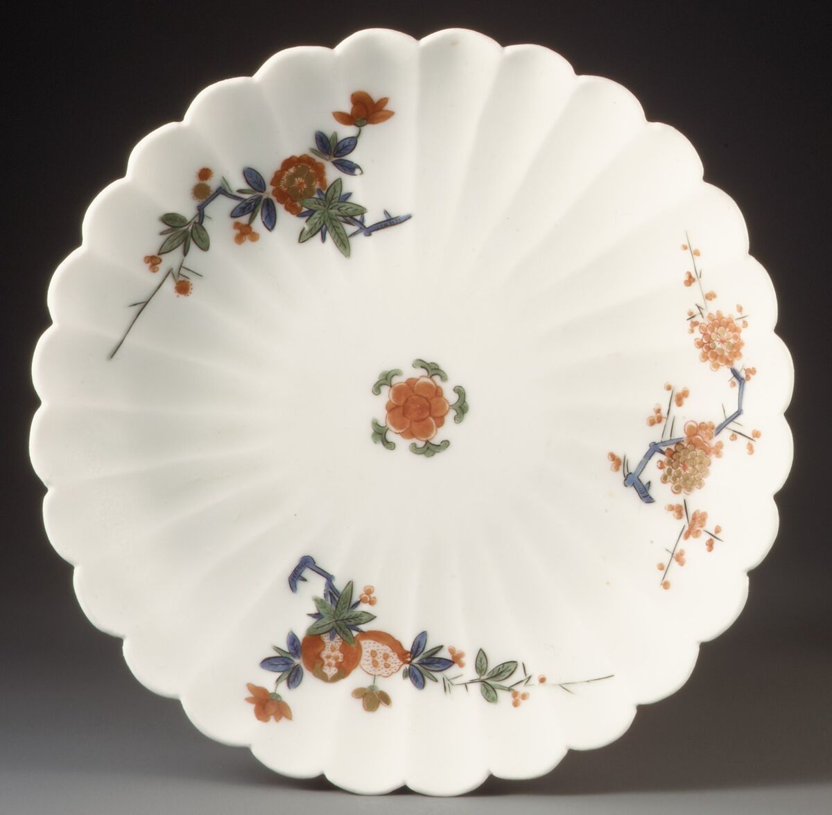 Saucer, Meissen Manufactory (German, 1710–present), Hard-paste porcelain, German, Meissen 