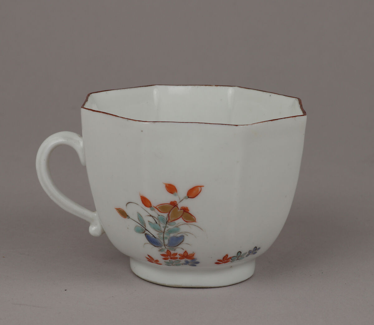 Cup and saucer, Meissen Manufactory (German, 1710–present), Hard-paste porcelain, German, Meissen