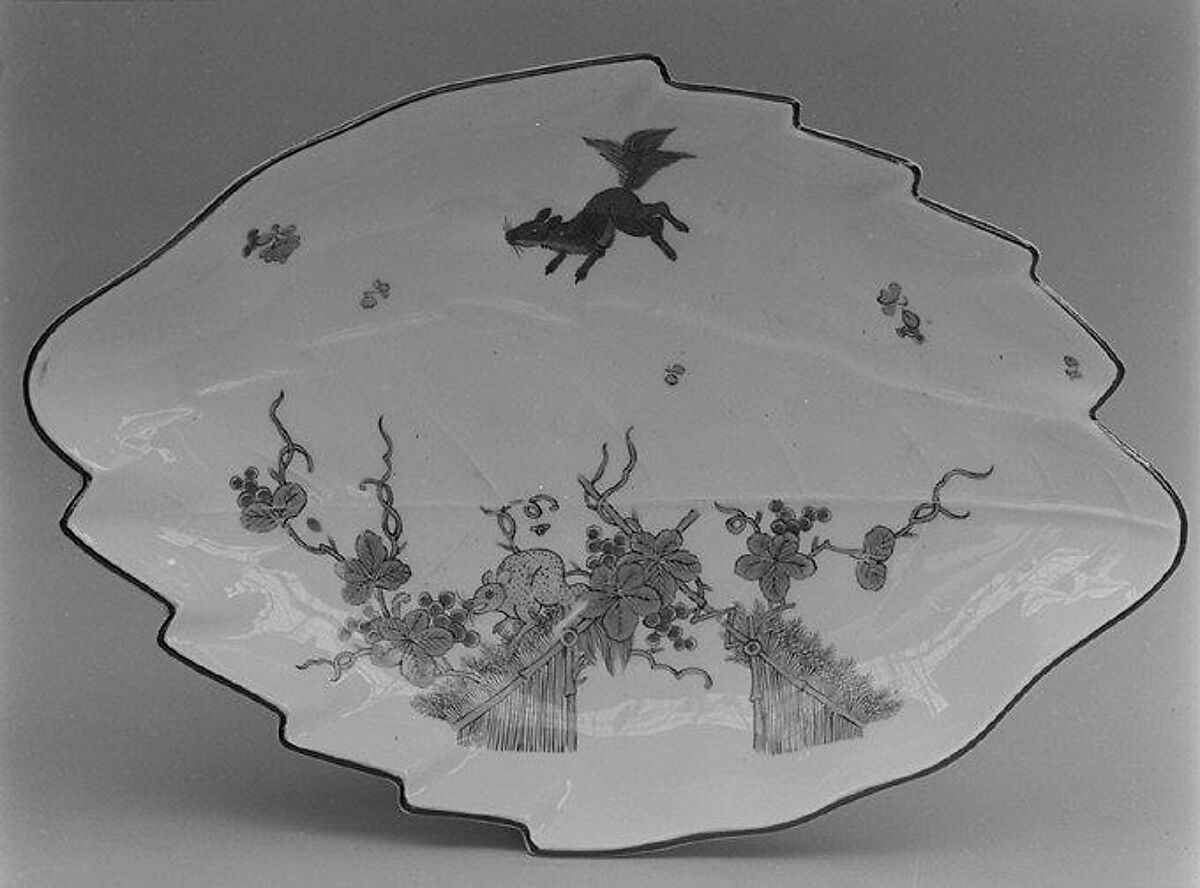 Dish, Meissen Manufactory (German, 1710–present), Hard-paste porcelain, German, Meissen 