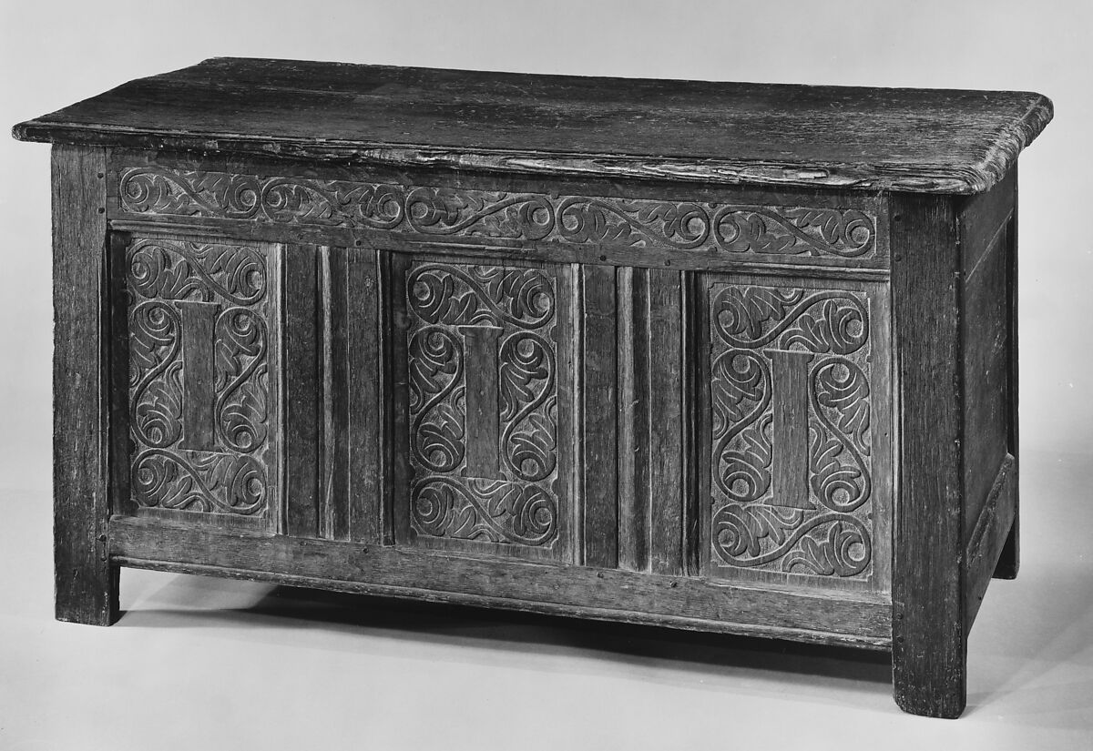 Chest, Oak, chestnut, American