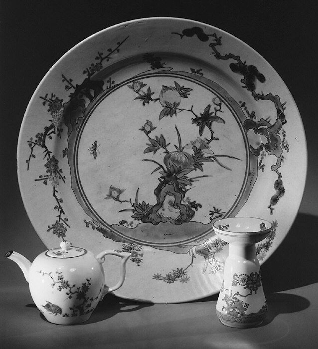 Teapot, Meissen Manufactory  German, Hard-paste porcelain, German, Meissen