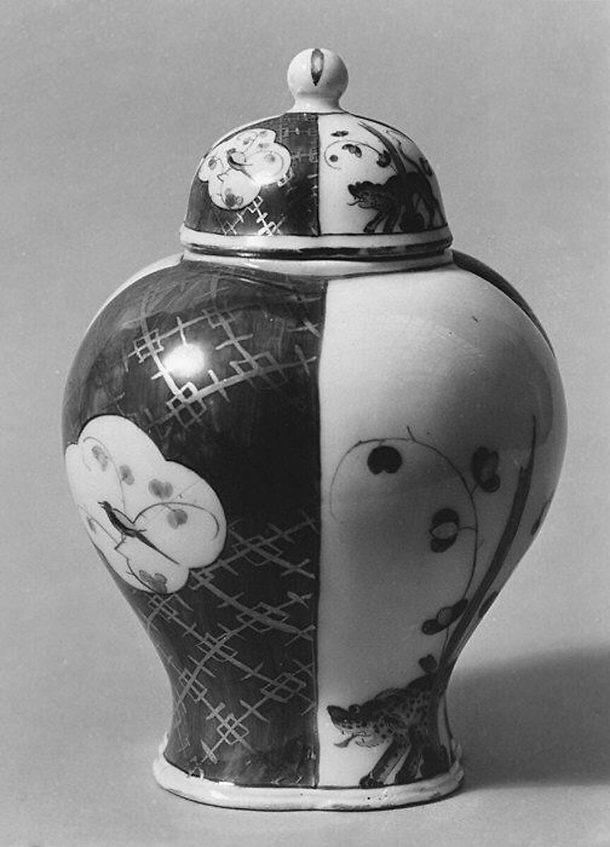 Caddy, Meissen Manufactory (German, 1710–present), Hard-paste porcelain, German, Meissen 