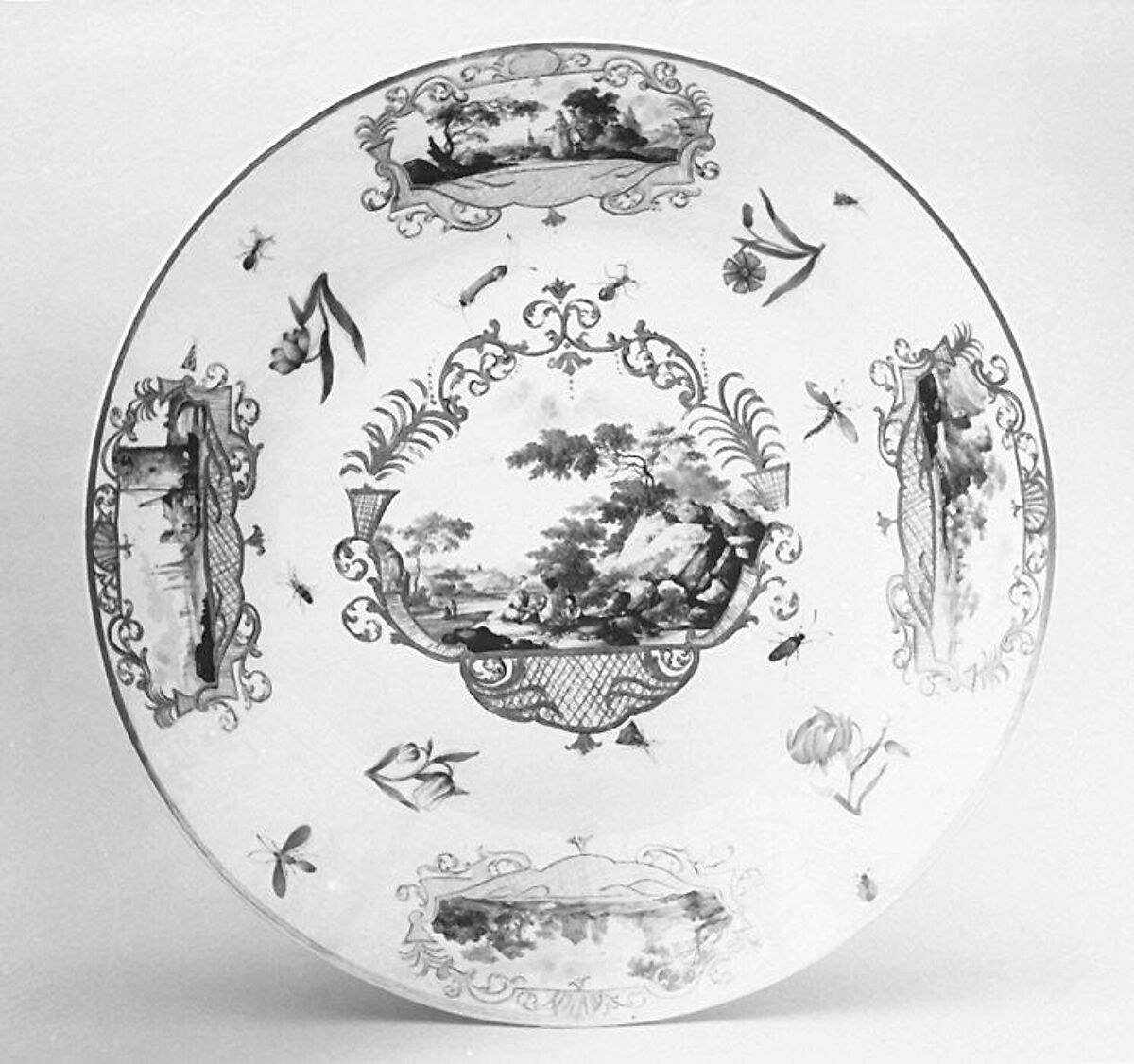 Plate, Meissen Manufactory (German, 1710–present), Hard-paste porcelain, German, Meissen 