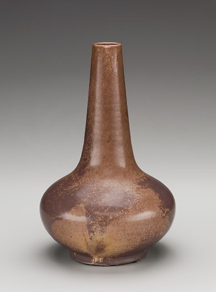Vase, Charles Fergus Binns (American (born England), Worcester 1857–1934 Alfred, New York), Stoneware, American 