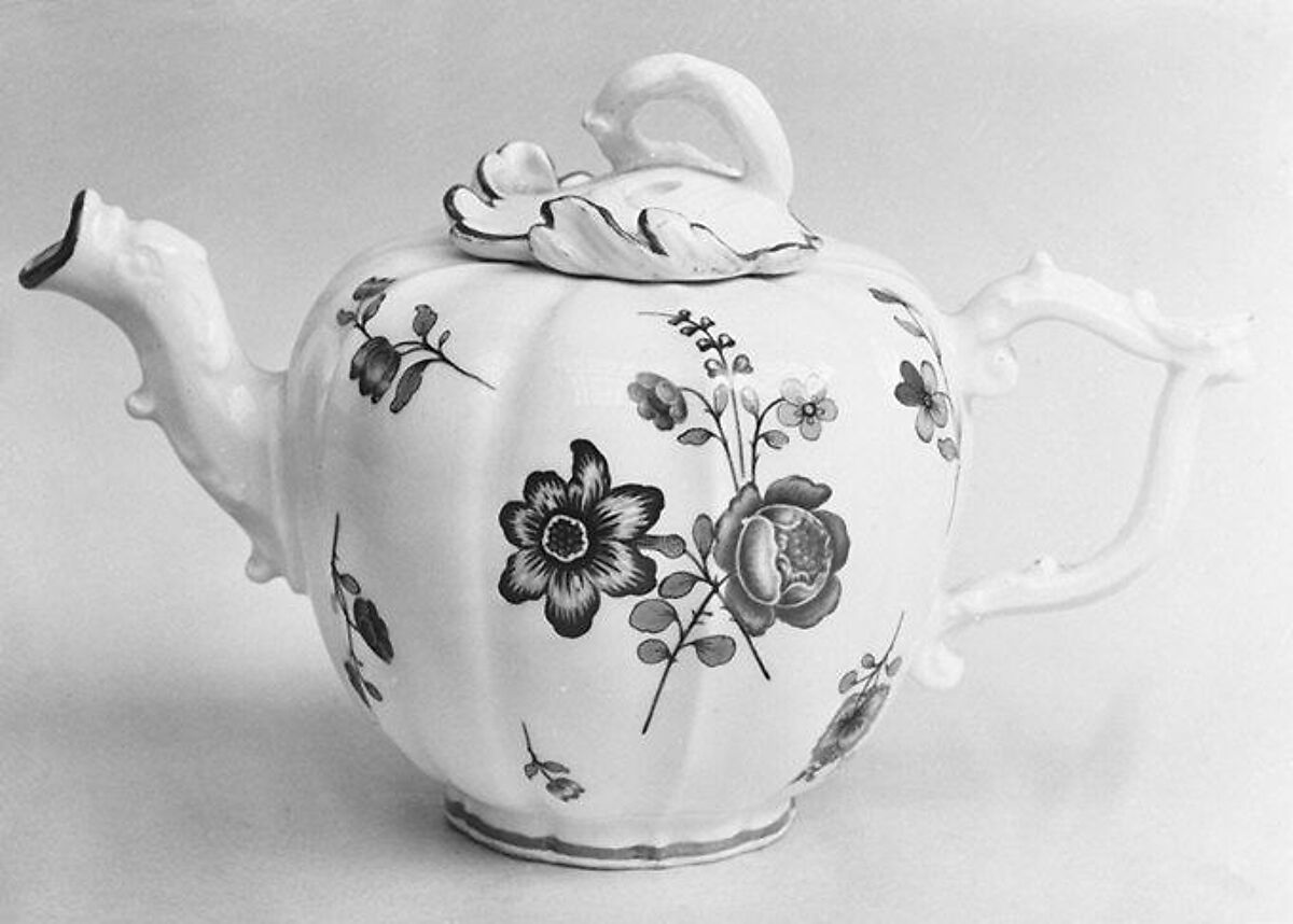 Teapot, Meissen Manufactory (German, 1710–present), Hard-paste porcelain, German, Meissen 
