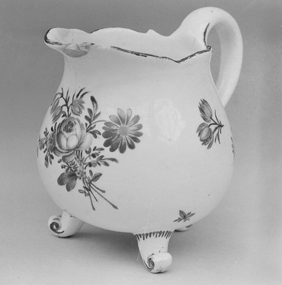 Cream jug, Frankenthal Porcelain Manufactory (German), Hard-paste porcelain, German, Frankenthal 