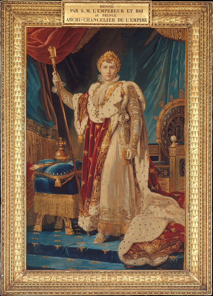 After a painting by baron François Gérard | Portrait of Napoleon I