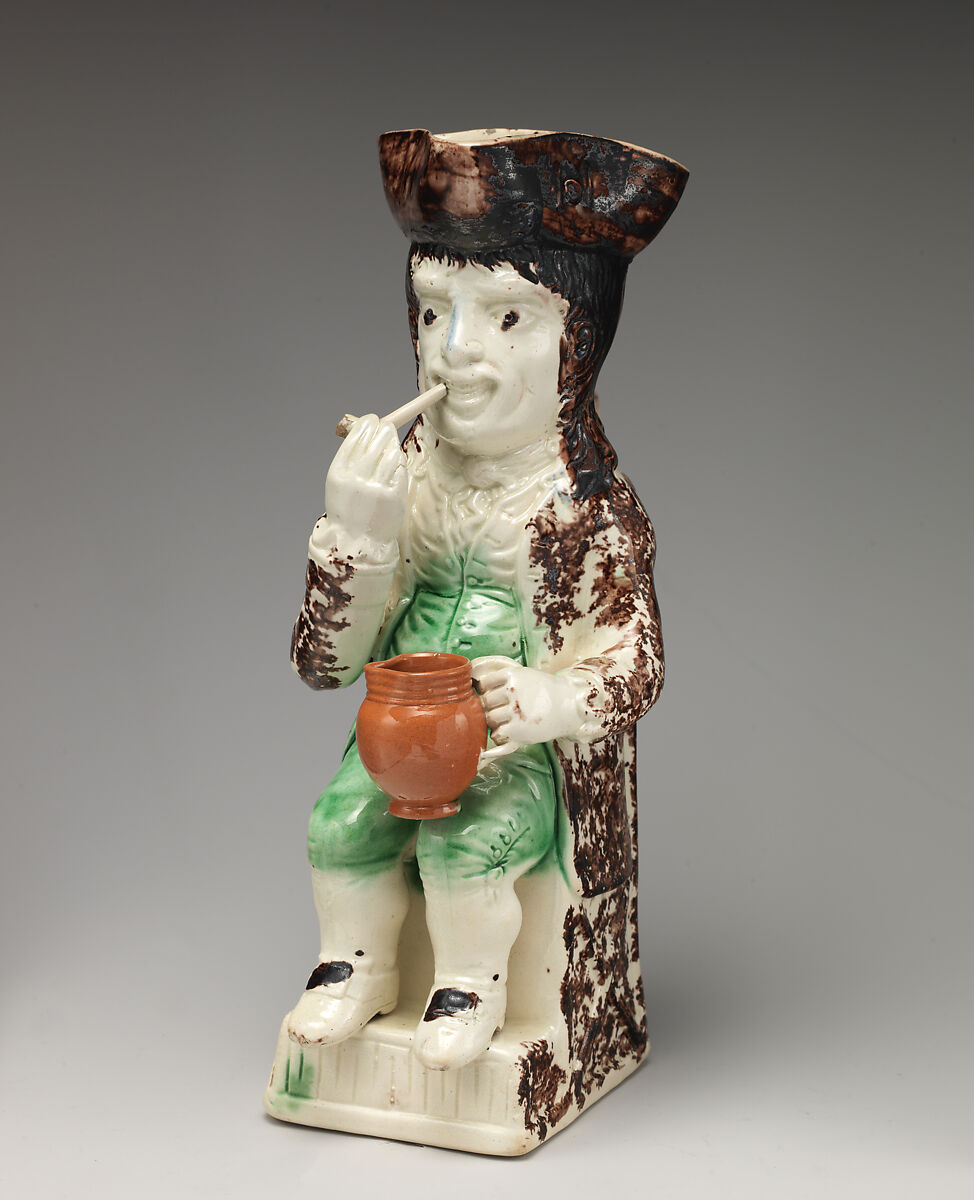 "The Thin Man", Lead-glazed earthenware, British, Staffordshire 