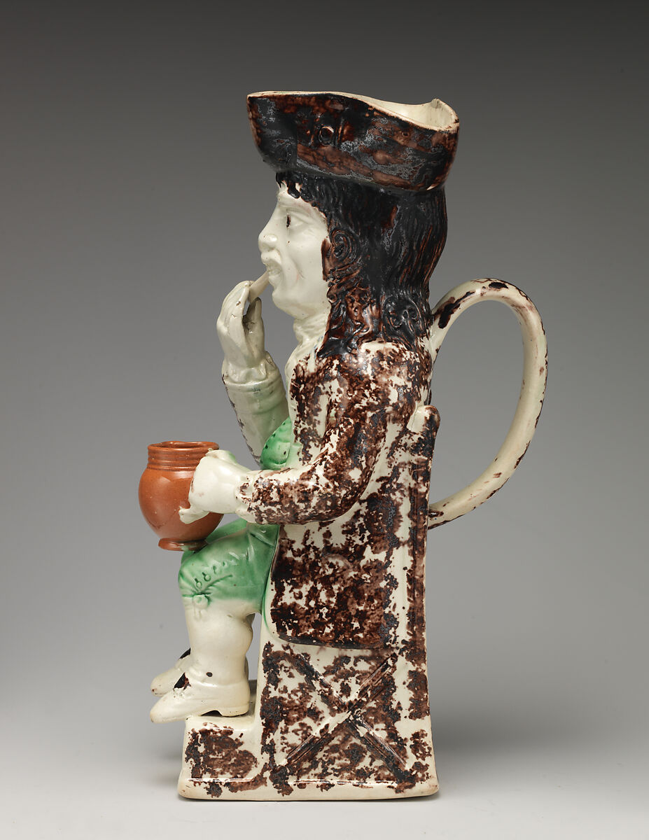 "The Thin Man", Lead-glazed earthenware, British, Staffordshire