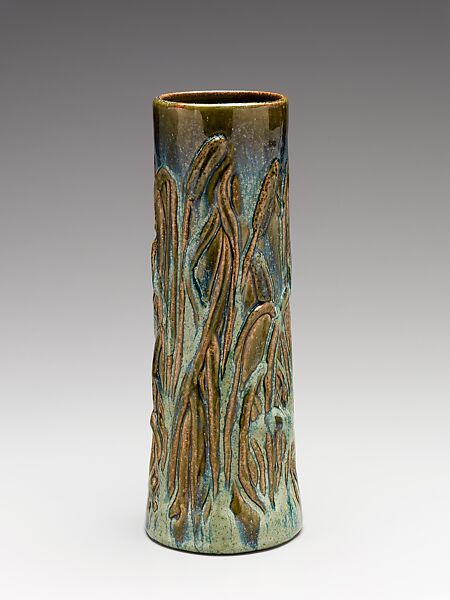 Vase, Fulper Pottery Company (1899–1935), Stoneware, American 