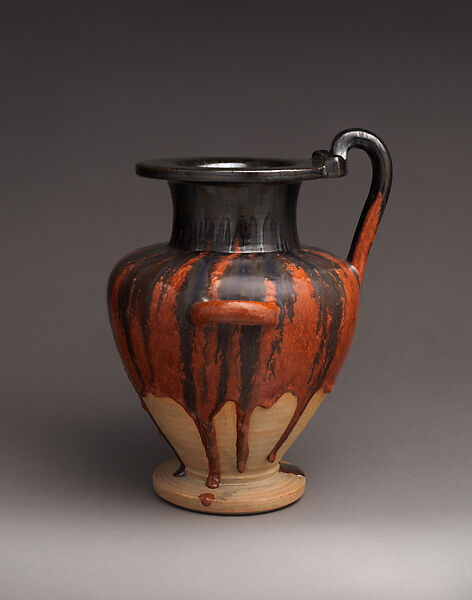 Ewer, Fulper Pottery Company (1899–1935), Stoneware, American
