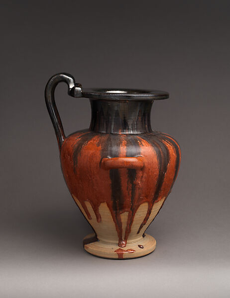 Ewer, Fulper Pottery Company (1899–1935), Stoneware, American