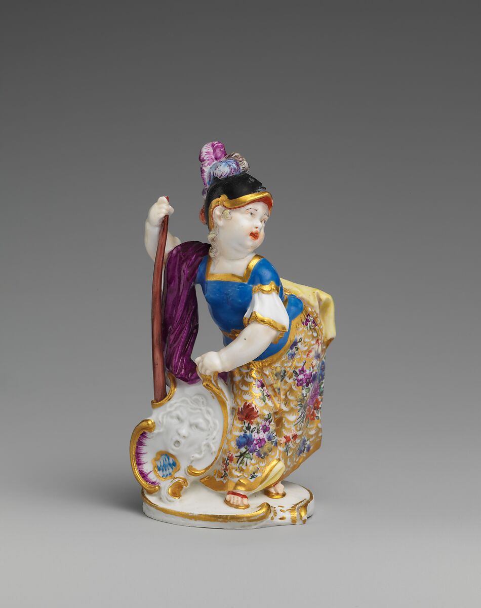 Minerva, Nymphenburg Porcelain Manufactory (German, 1747–present), Hard-paste porcelain, German, Nymphenburg 