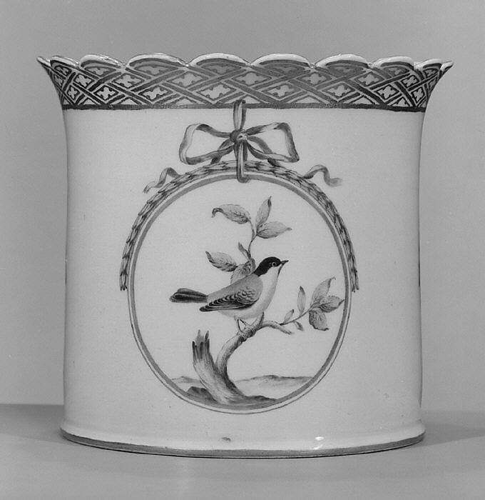 Bottle cooler, Imperial Porcelain Manufactory, St. Petersburg (Russian, 1744–present), Hard-paste porcelain, Russian, St. Petersburg 