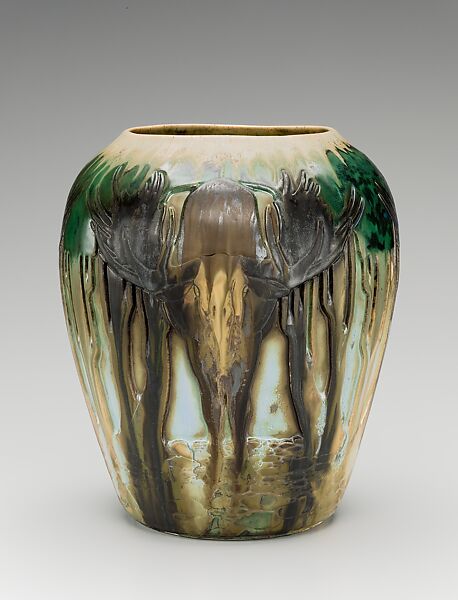 Vase, Adelaide Alsop Robineau (American, Middletown, Connecticut, 1865–1929 Syracuse, New York), Porcelain, American 