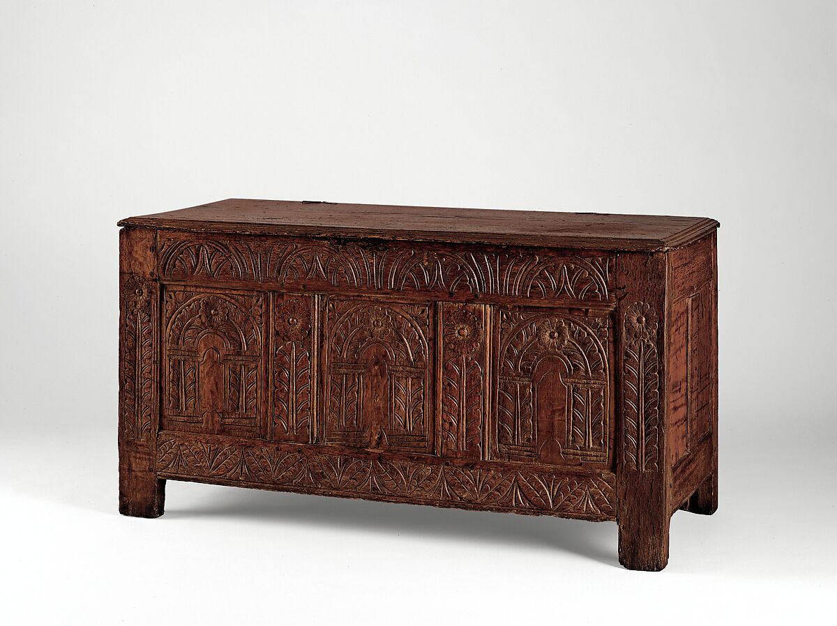 Chest, Oak, chestnut, American 