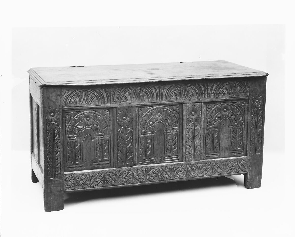 Chest, Oak, chestnut, American