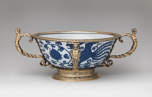 Two-handled bowl from Burghley House, Lincolnshire