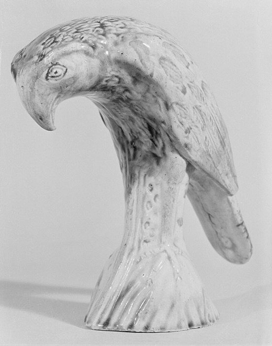 Parrot, Lead-glazed earthenware, British, Staffordshire 