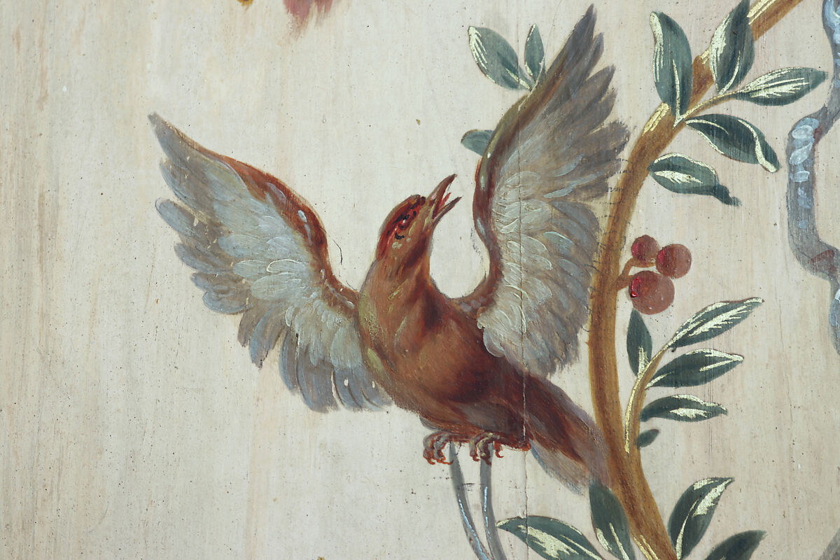 Boudoir from the Hôtel de Crillon, Pierre-Adrien Paris (French, 1747–1819), Oak, painted and gilded, French, Paris