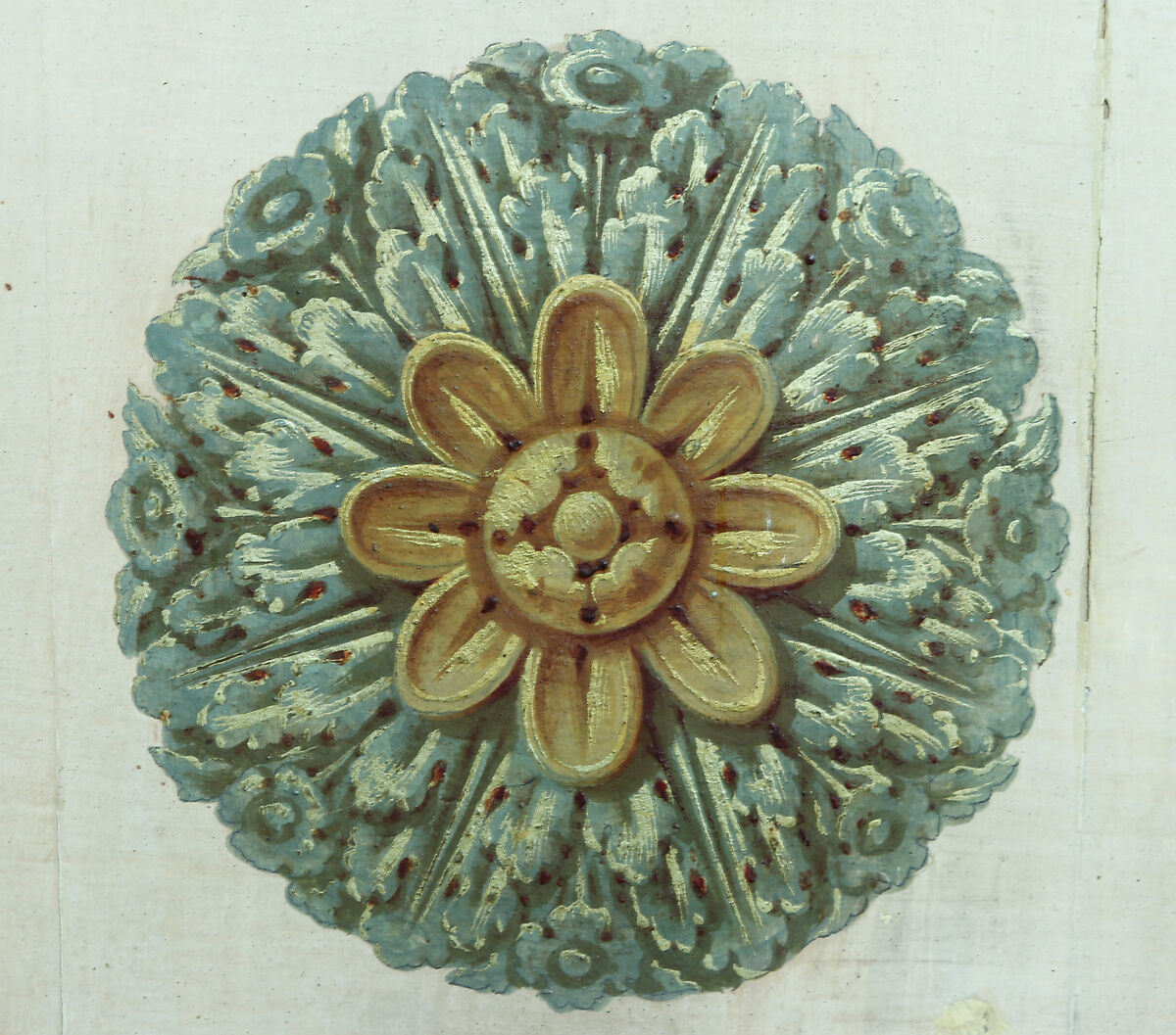 Boudoir from the Hôtel de Crillon, Pierre-Adrien Paris (French, 1747–1819), Oak, painted and gilded, French, Paris