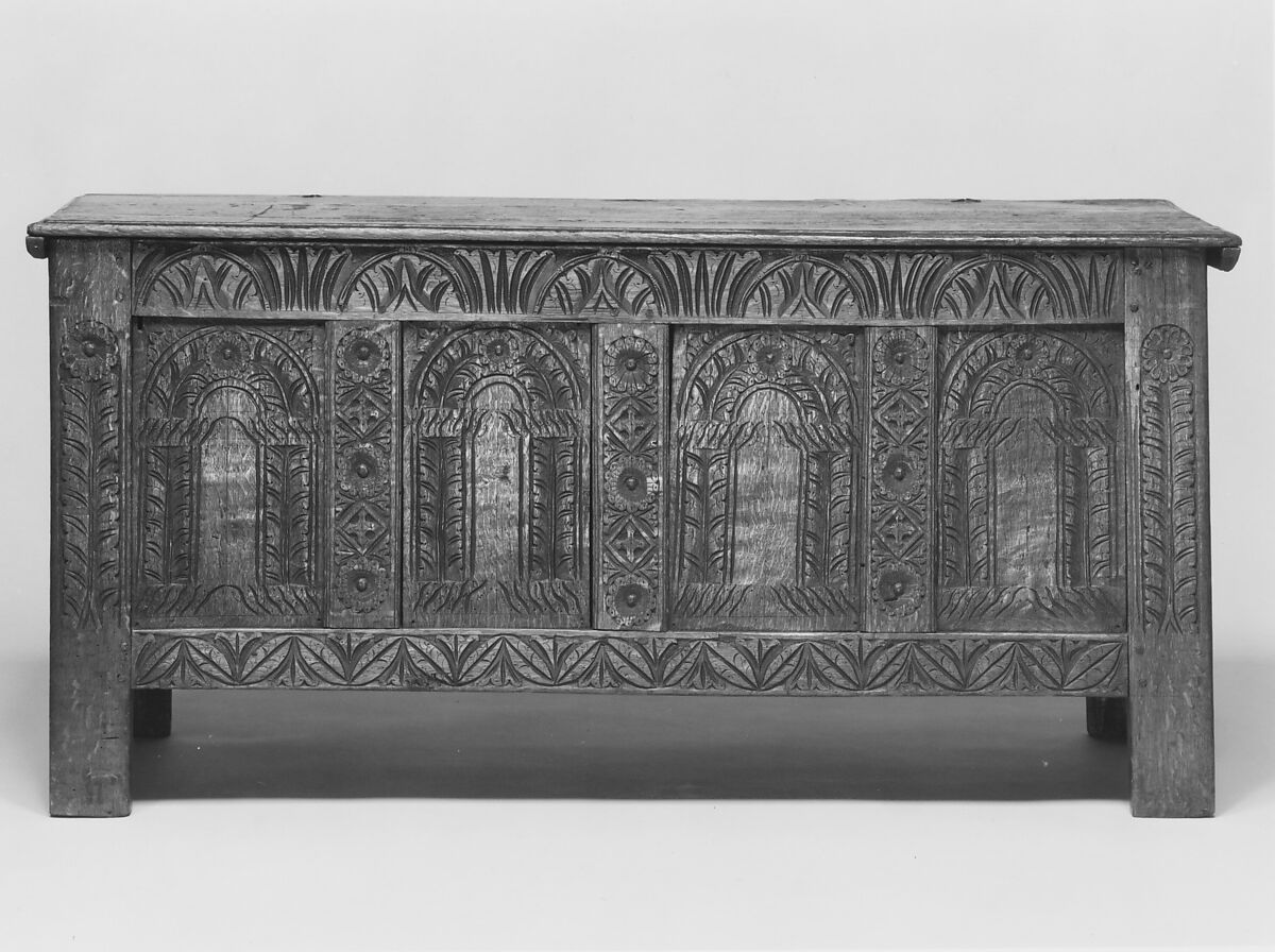 Chest, Red oak, white oak, American