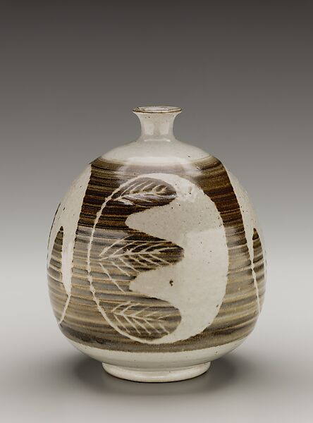 Vase, Antonio Prieto (American, Valdepenas, Spain 1913–1967 Alameda, California), Stoneware, American 
