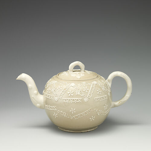 Teapot British, Staffordshire The Metropolitan Museum of Art