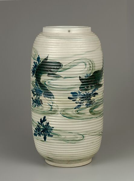 Umbrella stand, Rookwood Pottery Company (American, Cincinnati, Ohio 1880–1967), Stoneware, American 