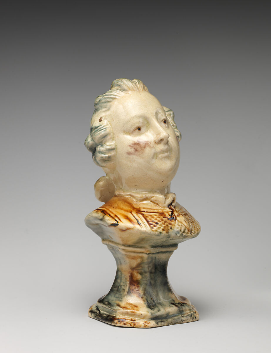William Augustus, Duke of Cumberland, Attributed to Louis François Roubiliac (British (born France), Lyons 1695/1702–1762 London), Lead-glazed earthenware, British, Staffordshire