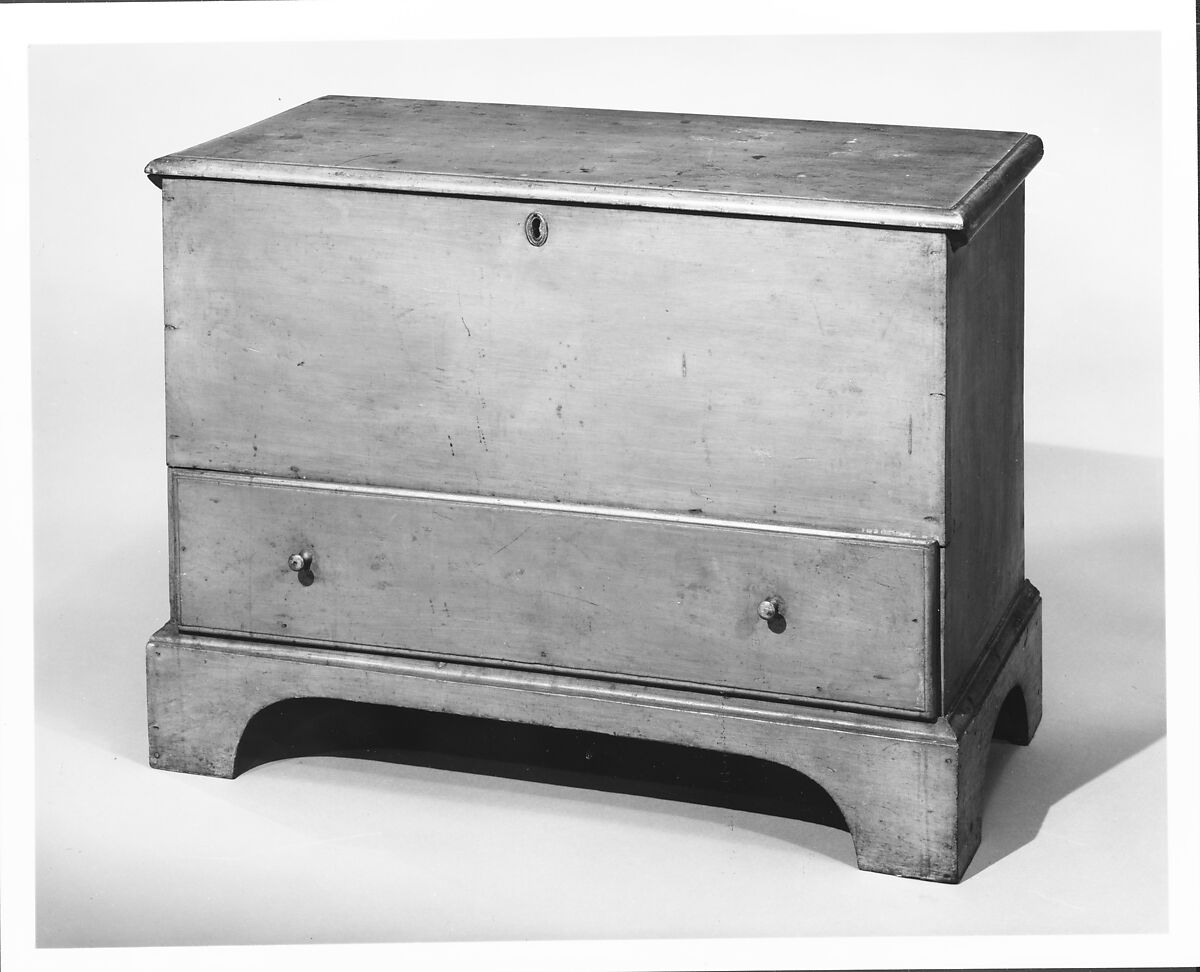 Blanket Chest, United Society of Believers in Christ’s Second Appearing (“Shakers”) (American, active ca. 1750–present), Pine, American, Shaker