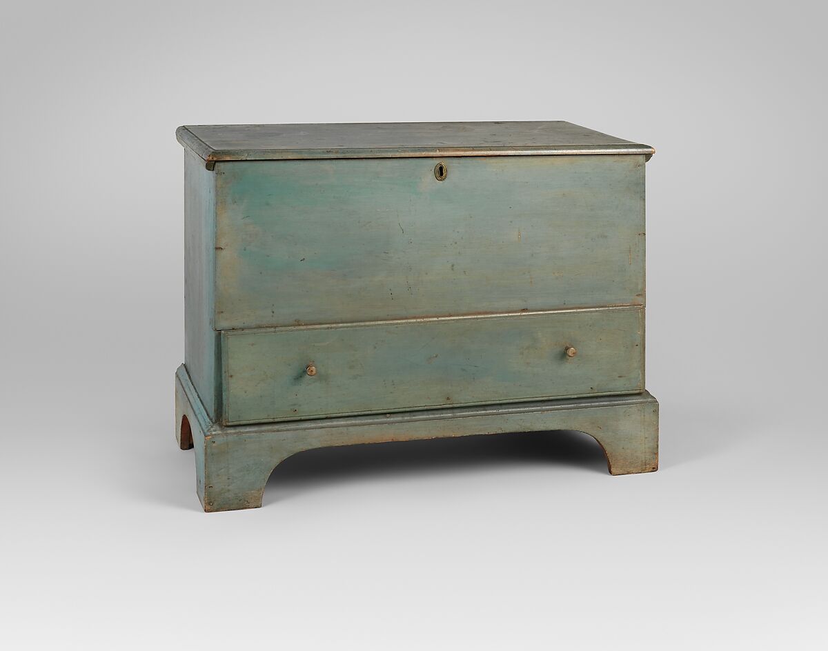 Blanket Chest, United Society of Believers in Christ’s Second Appearing (“Shakers”) (American, active ca. 1750–present), Pine, American, Shaker 