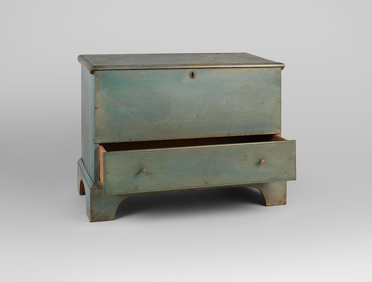 Blanket Chest, United Society of Believers in Christ’s Second Appearing (“Shakers”) (American, active ca. 1750–present), Pine, American, Shaker