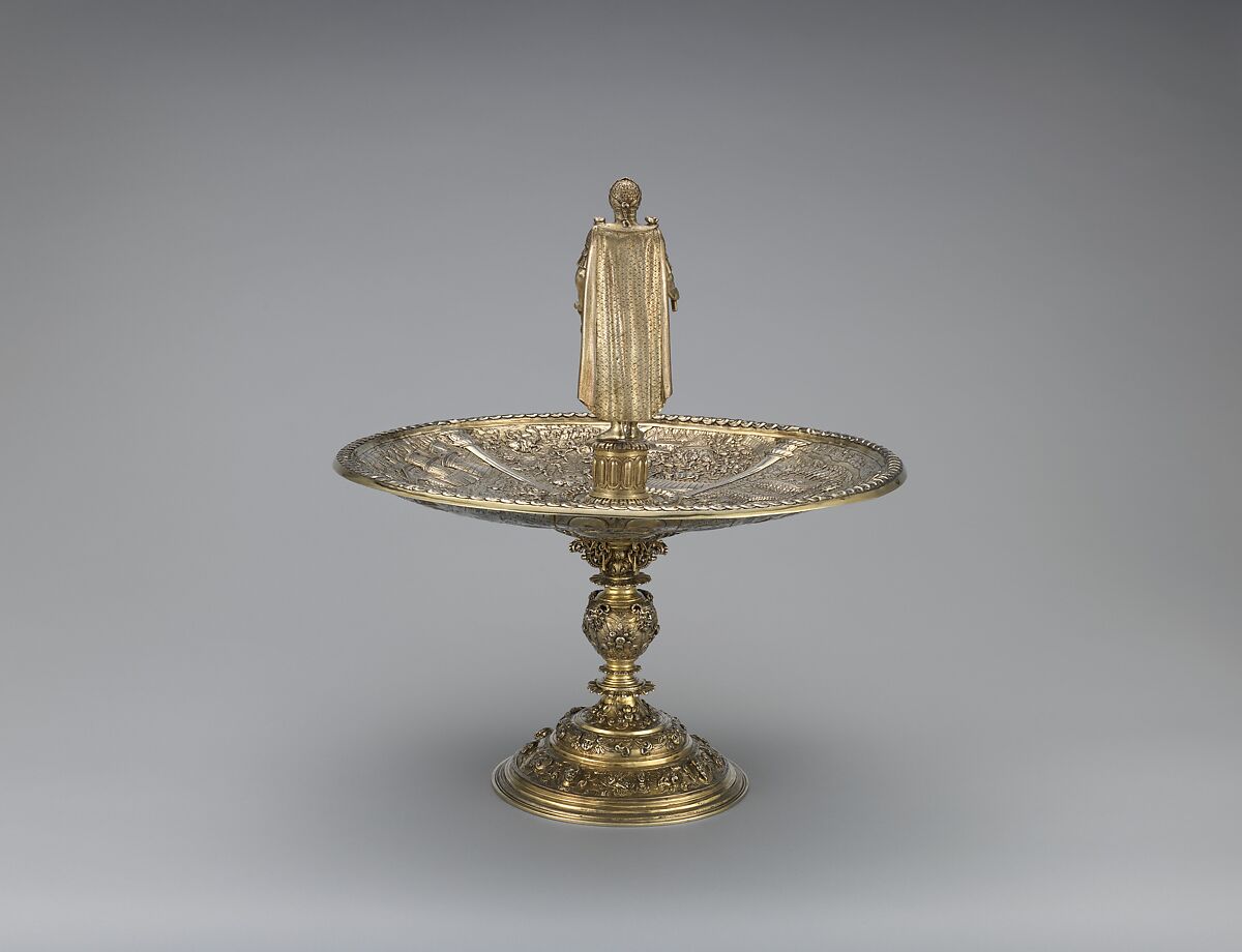 Vitellius tazza, Gilded silver, Flemish, Antwerp (?)