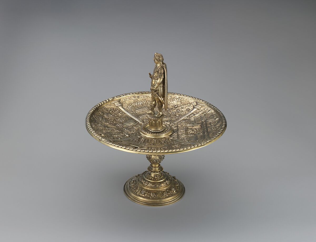 Vitellius tazza, Gilded silver, Flemish, Antwerp (?)