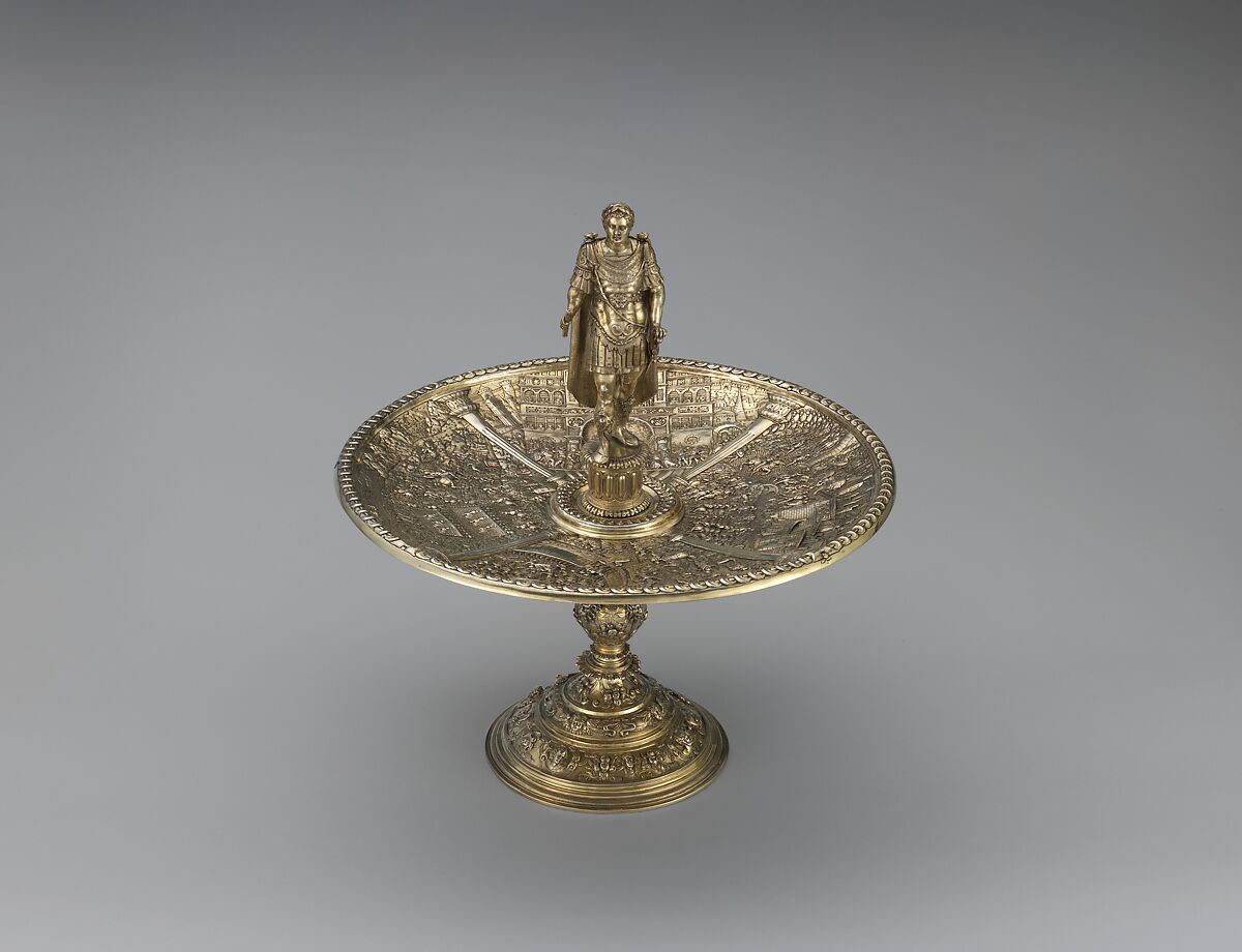 Vitellius tazza, Gilded silver, Flemish, Antwerp (?)