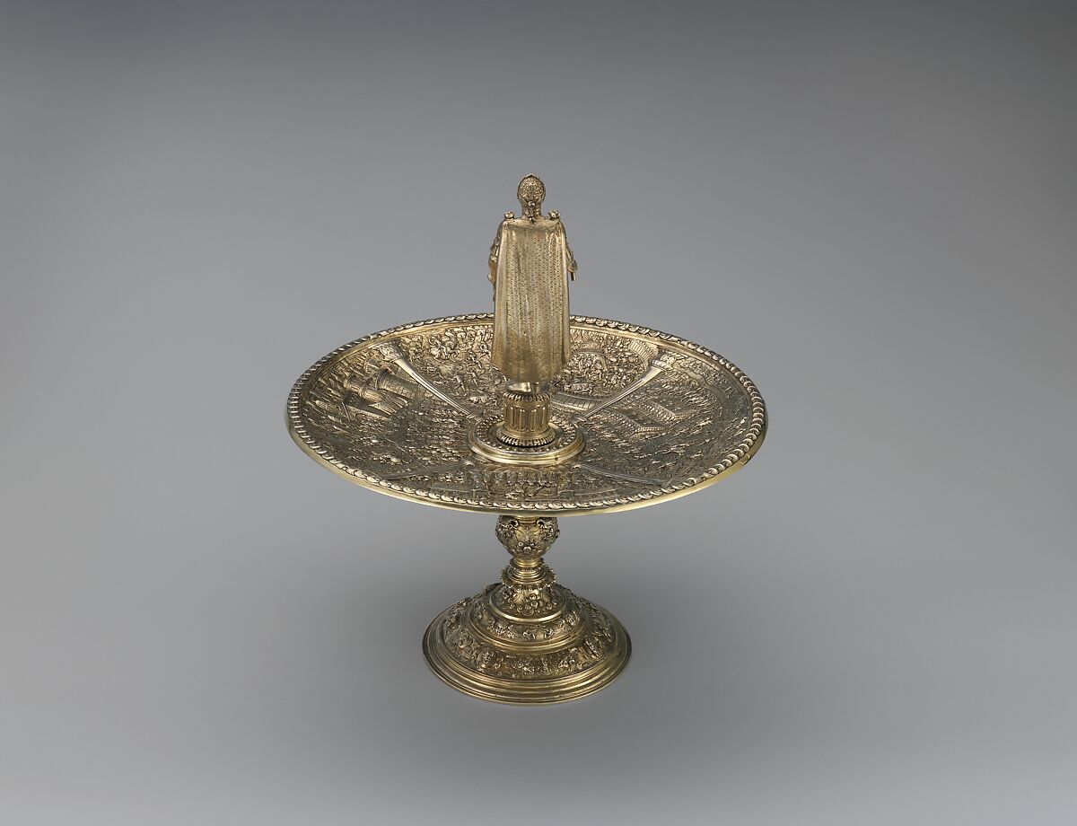 Vitellius tazza, Gilded silver, Flemish, Antwerp (?)