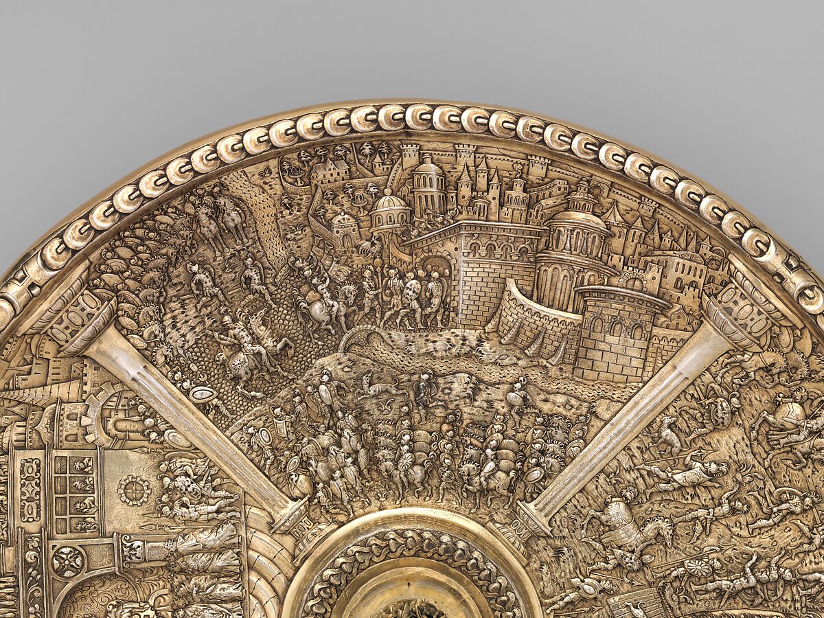 Vitellius tazza, Gilded silver, Flemish, Antwerp (?)
