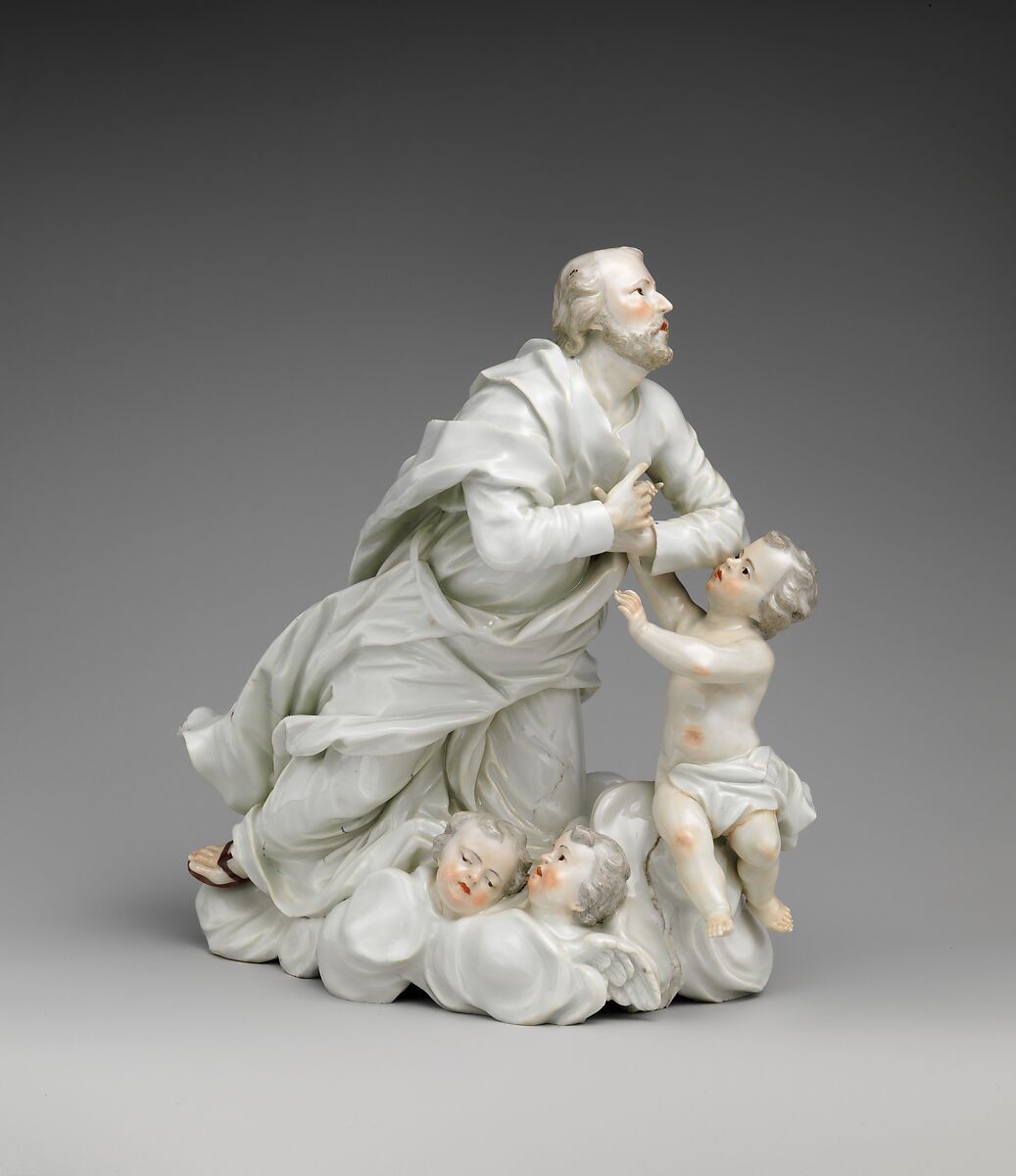 Journey of a Soul to Heaven, Frankenthal Porcelain Manufactory (German), Hard-paste porcelain, German, Frankenthal 