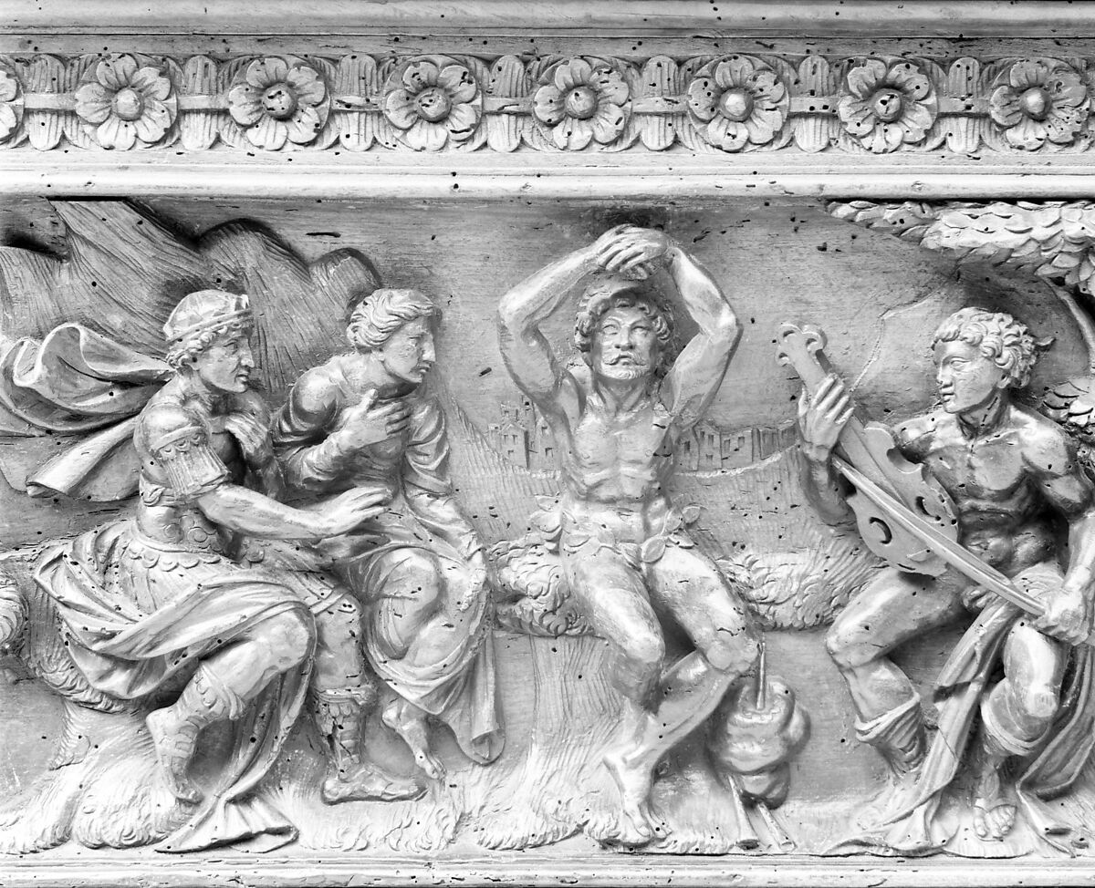 Cassone, Walnut, Italian, possibly Venice