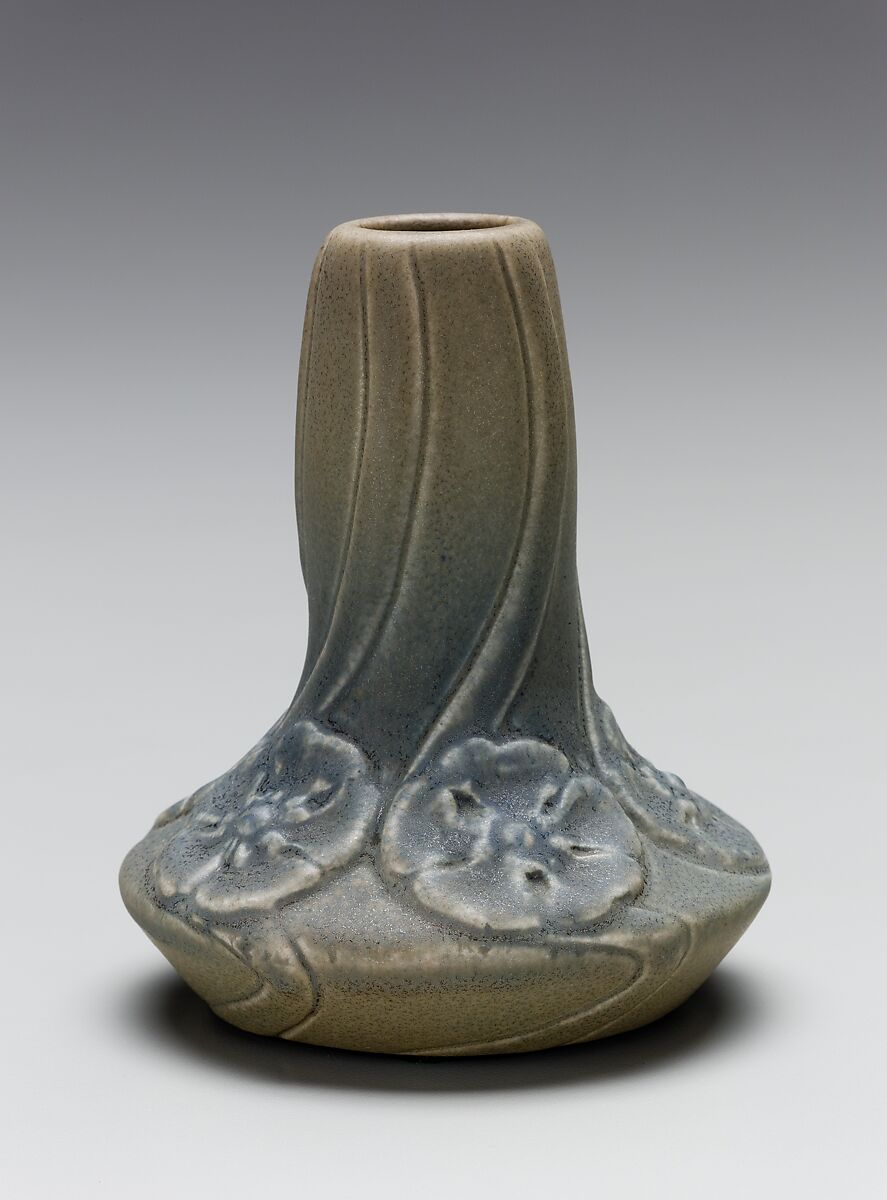 Vase, Van Briggle Pottery Company (1901–present), Earthenware, American 