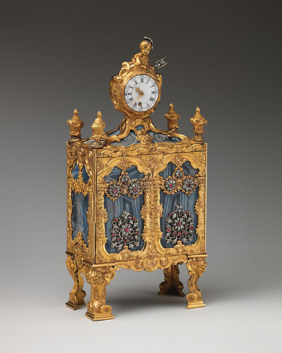 Nécessaire incorporating a watch (one of a pair)