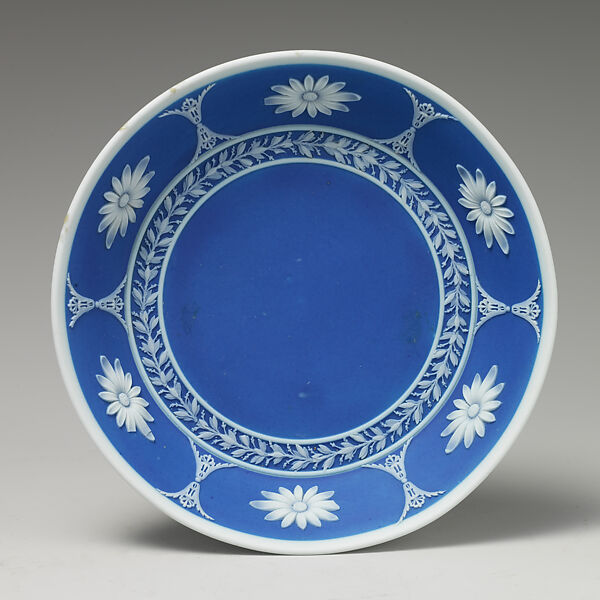 Cup and saucer, Josiah Wedgwood and Sons (British, Etruria, Staffordshire, 1759–present), Jasperware, British, Etruria, Staffordshire