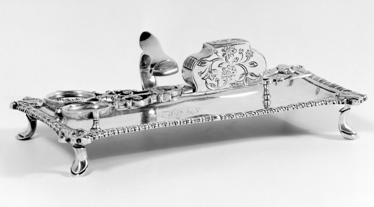 Snuffers, Possibly by John Buckett, Silver, British, London