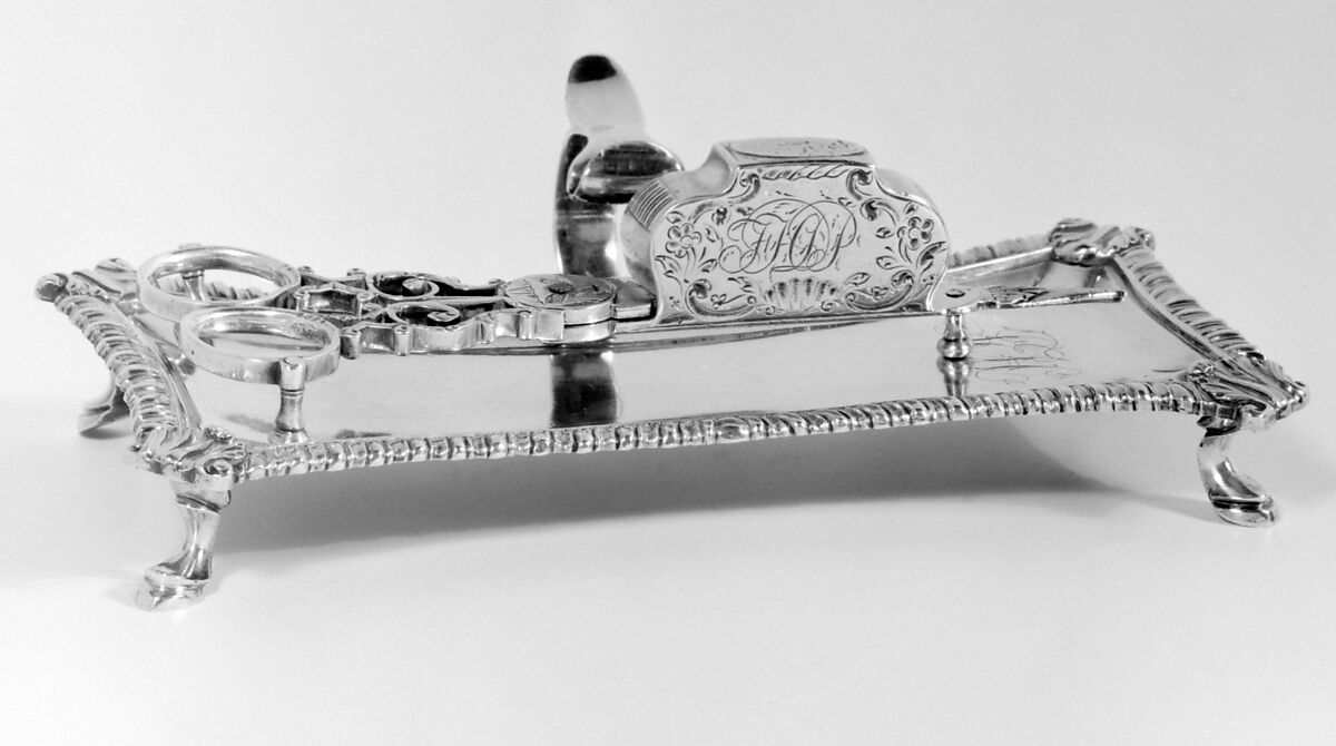 Snuffers, Possibly by John Buckett, Silver, British, London
