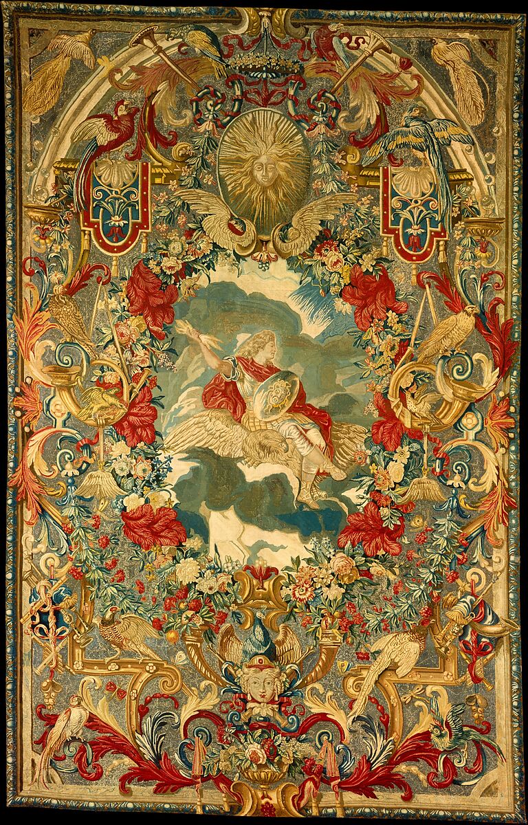 Attributed to Charles Le Brun, Seasons and Elements (Air) (set of four), French, Paris