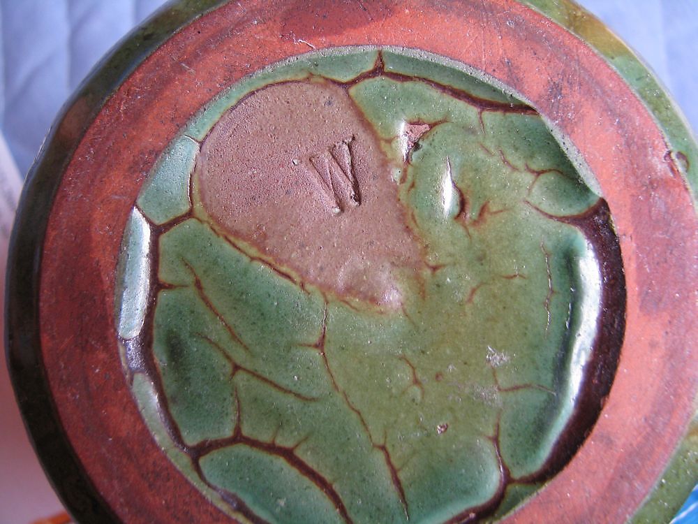 Vase, William J. Walley (1852–1919), Stoneware, American